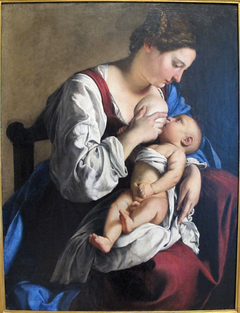 Madonna and Child by Orazio Gentileschi