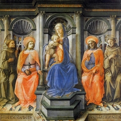 Madonna Enthroned with Saints by Filippo Lippi