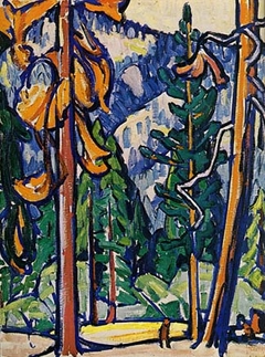 Man among the Redwoods by Marguerite Zorach