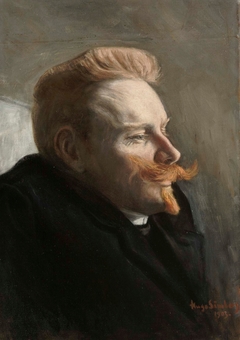 Man with a Red Moustache