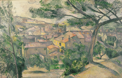 Morning View of L'Estaque Against the Sunlight by Paul Cézanne