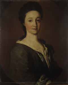 Mrs. James Pierpont (Mary Hooker) by Pierpont Limner