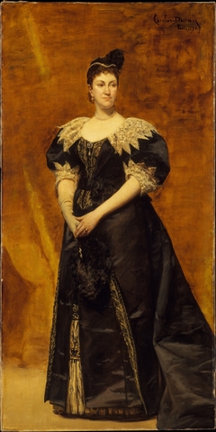 Mrs. William Astor (Caroline Webster Schermerhorn, 1831–1908) by Carolus-Duran