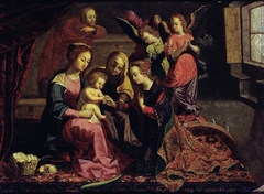 Mystical marriage of Santa Catarina by Josefa de Óbidos