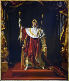 Napoleon in Imperial Costume by Jacques-Louis David
