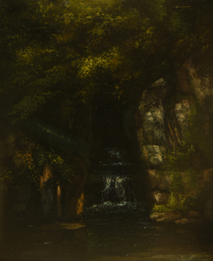 Paysage sans ciel by Gustave Courbet
