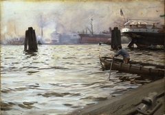 Port of Hamburg by Anders Zorn