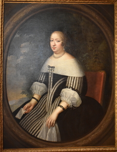 Portrait d'Anne d'Autriche en veuve by Henri and Charles Beaubrun