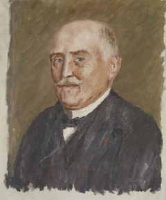 Portrait de Gustave Macon, premier conservateur du musée Condé by Frédéric Montenard