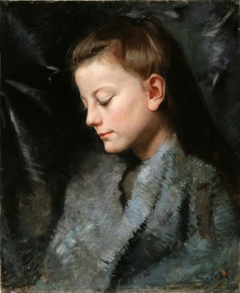 Portrait de jeune fille by Camille Martin