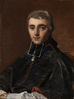 Portrait de l'abbé de Bonald by Jean-Auguste-Dominique Ingres