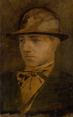 Portrait of a Man by László Mednyánszky