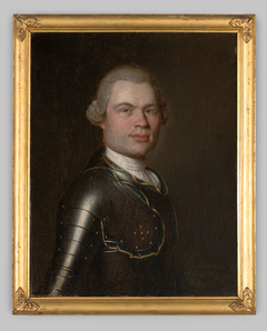 Portrait of a man, possibly of Ernst Lodewijk von Eberstein (?-? by Bernard Accama