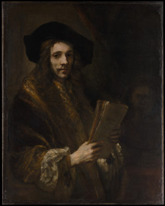 Portrait of a Man ("The Auctioneer") by Rembrandt