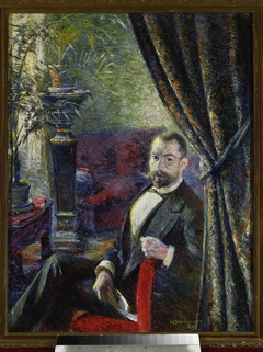 Portrait of a man by Władysław Podkowiński