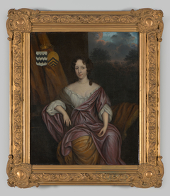 Portrait of a woman, possibly Josina Sara van Brederode ( -1710) by Cornelius Janson van Ceulen the Younger