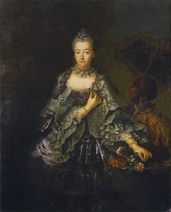 Portrait of Anna Elisabeth Luise von Preußen by Anna Rosina de Gasc