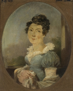 Portrait of Antoni Erazm Makarowicz's wife by Aleksander Ludwik Molinari