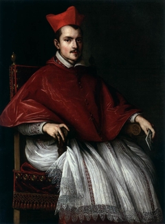 Portrait of Cardinal Ludovico Ludovisi by Ottavio Leoni