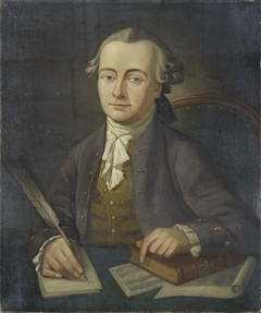 Portrait of Christian Braunmann Tullin by Hans Viggo Westergaard