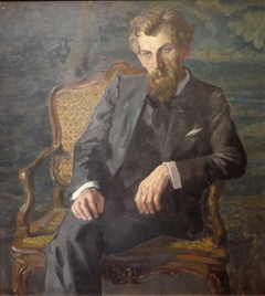 Portrait of Hans Pfitzner by Lothar von Seebach