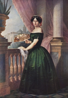 Portrait of Josefa García Solís by Antonio María Esquivel