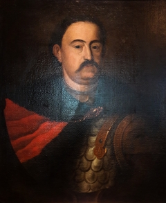 Portrait of King John III Sobieski in karacena and delia coat. by Anonymous