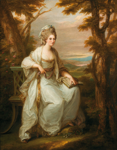 Portrait of Lady Clan Henderson by Angelica Kauffman