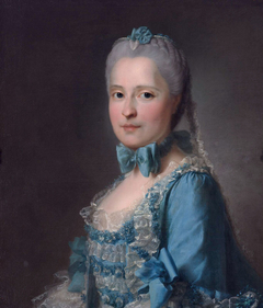 Portrait of Maria Josepha of Saxony, Dauphine of France by Jean-Martial Frédou