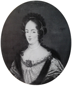 Portrait of Marie Casimire Sobieska. by Deutsch