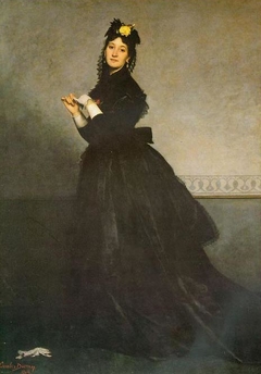 La dame au gant by Carolus-Duran