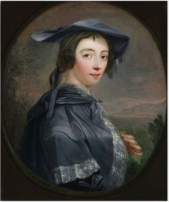 Portrait of Peg Woffington (c.1718-1760) by John Lewis