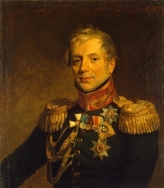 Portrait of Pyotr P. Konovnitsyn (1764-1822) (replica of the 1821 portrait) by George Dawe
