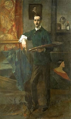 Portrait of Sidney Dickinson by James Britton