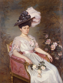 Portrait of Sophia M. Rayevskaya by Victor Karlovitch Chtemberg