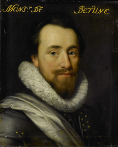 Portrait of Syrius de Bethune (?-1649), Lord of Cogni, Mareuil, le Beysel, Toulon, Conegory and Chastillon by Michiel Jansz van Mierevelt
