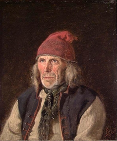 Portrait of the Fisherman Christen Larsen from Vikøy