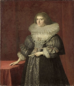 Portrait of Ursula (1594-1657), Countess of Solms-Braunfels by Unknown Artist