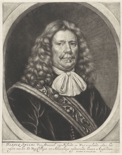 Portrait of vice-admiral Isaac Sweers by Bernard Vaillant