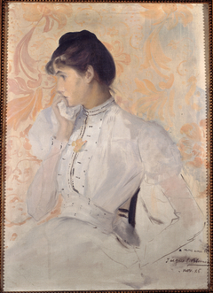 Portrait présumé d'Henriette Chabot by Jacques-Émile Blanche