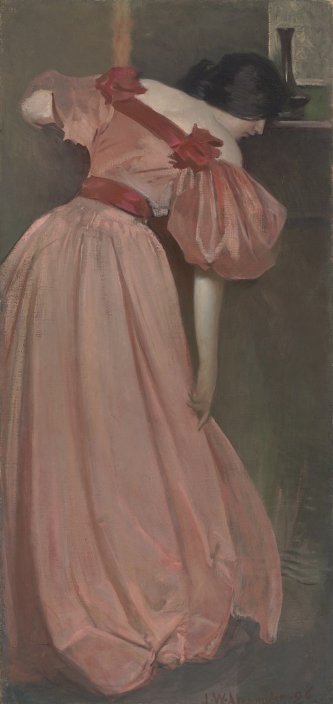 Portrait Study in Pink