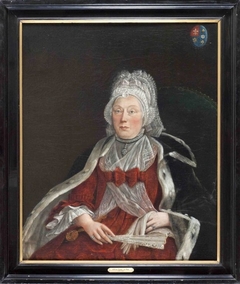 Portret van Adriana Hesselina van Idsinga by Maas van Altena