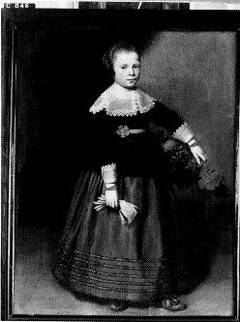 Portret van een meisje, mogelijk uit de familie Beaumont by Jacob Gerritsz Cuyp
