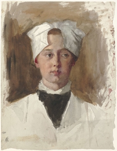 Portret van een weesmeisje by Thérèse Schwartze