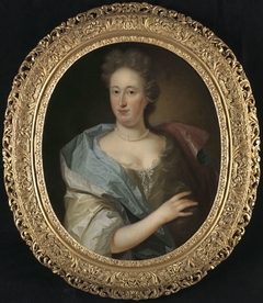 Portret van Eva Maria de Groot (1677-1706) by Juriaen Pool