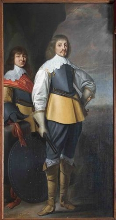 Portret van Johan Maurits en broer Johan Ernst