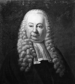 Portret van Joseph Elias van der Muelen (1707-1781) by Anoniem Noord-Nederlands