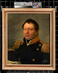 Portret van viceadmiraal Jan Daniël Musquetier (Leiden 1766 - Utrecht 1831) by Hendrik Scheffer