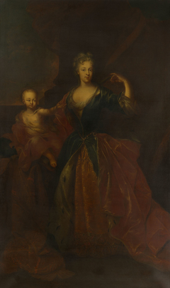 Princess Frederica of Prussia, Margravine of Brandenburg-Ansbach (1714-1784) by German School