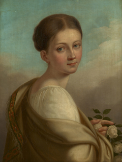 Princess Louise of Saxe-Gotha-Altenburg (1800-1831) by Paul Emil Jacobs